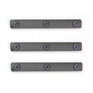 Slate Black MLOK Rail Panels (3-Pack)